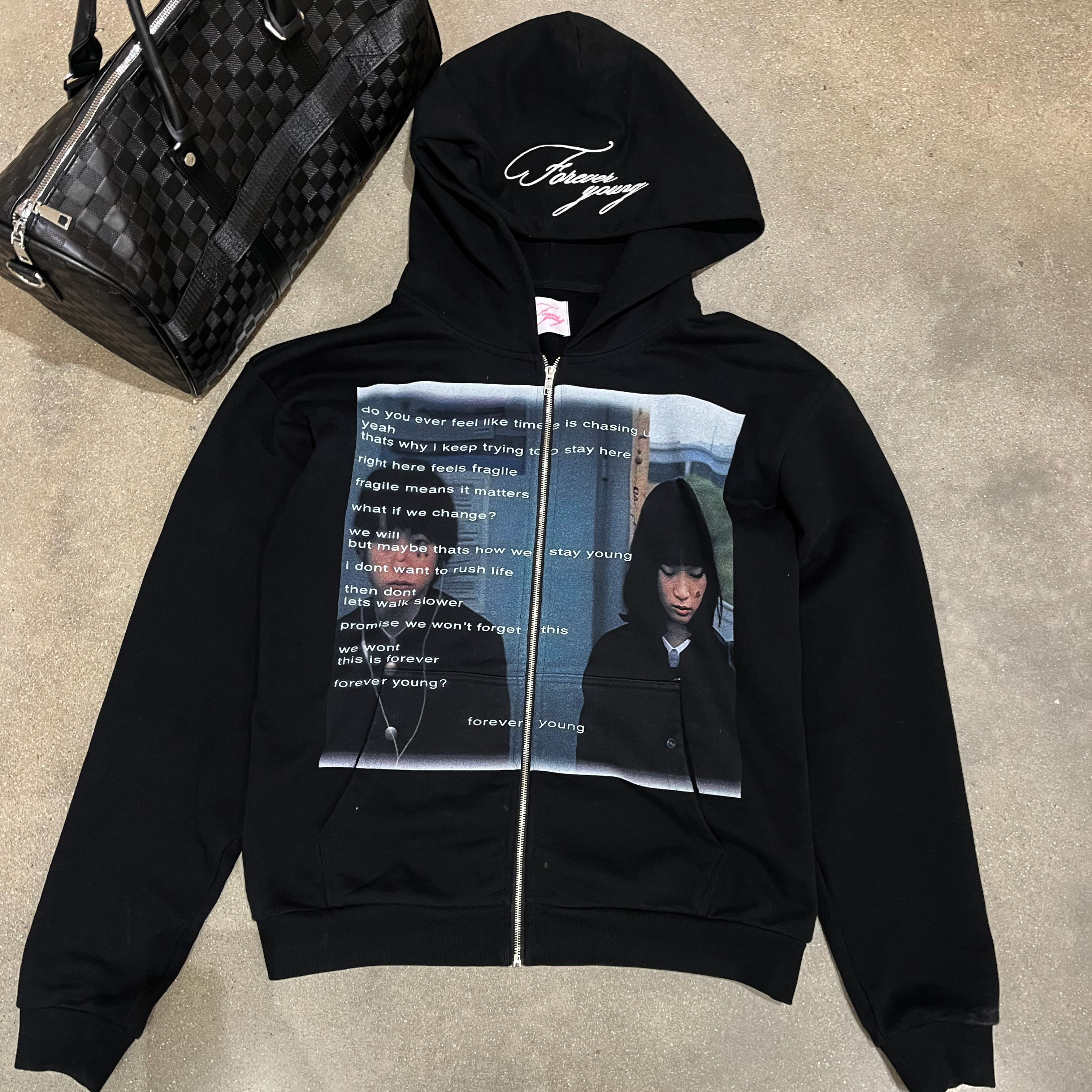"Broken Feelings" Zip Up